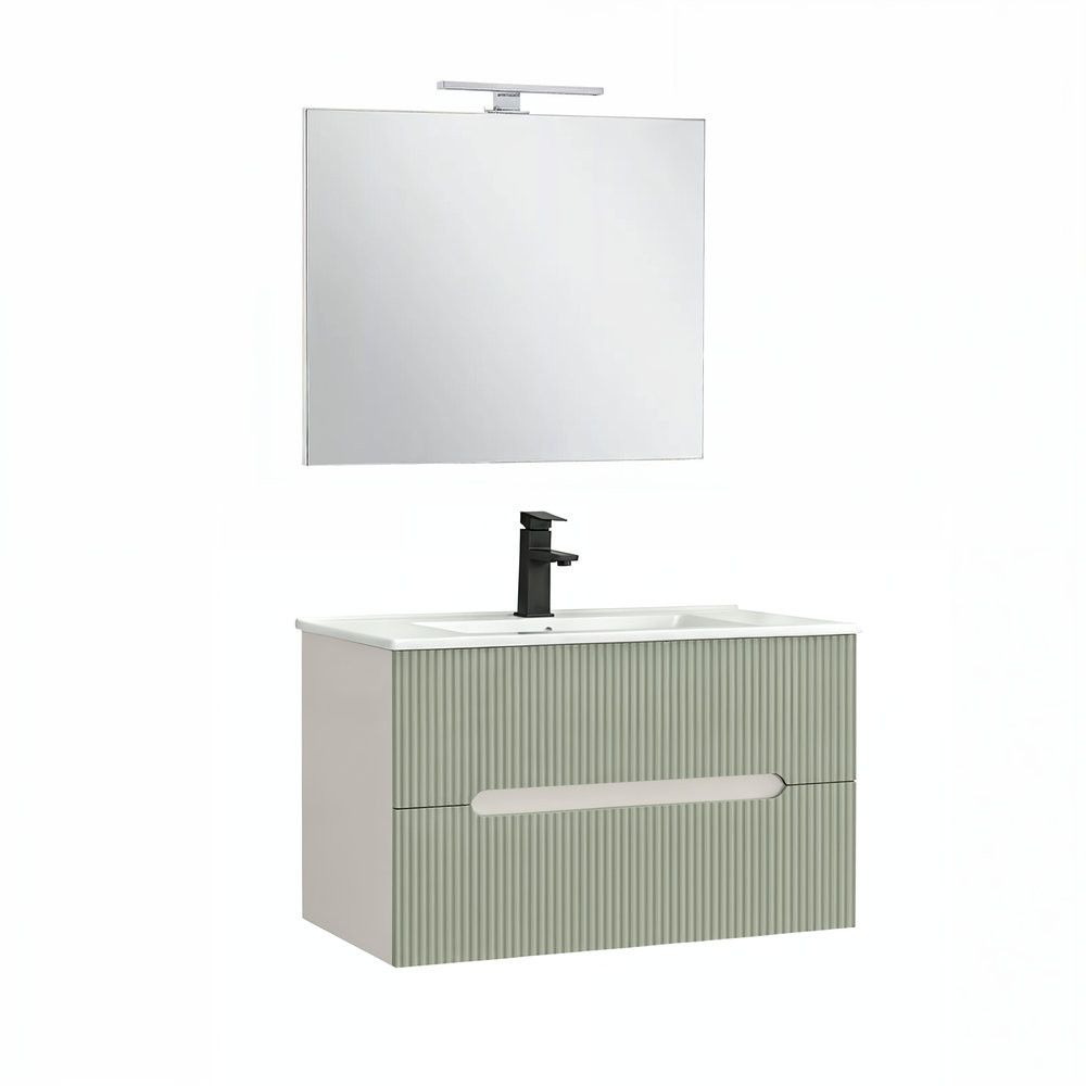 Set mobilier baie - Leziter Trent 80 complet