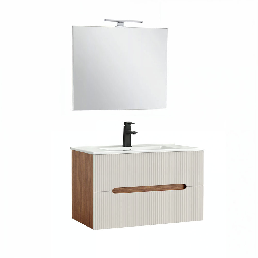 Set mobilier baie - Leziter Trent 80 complet