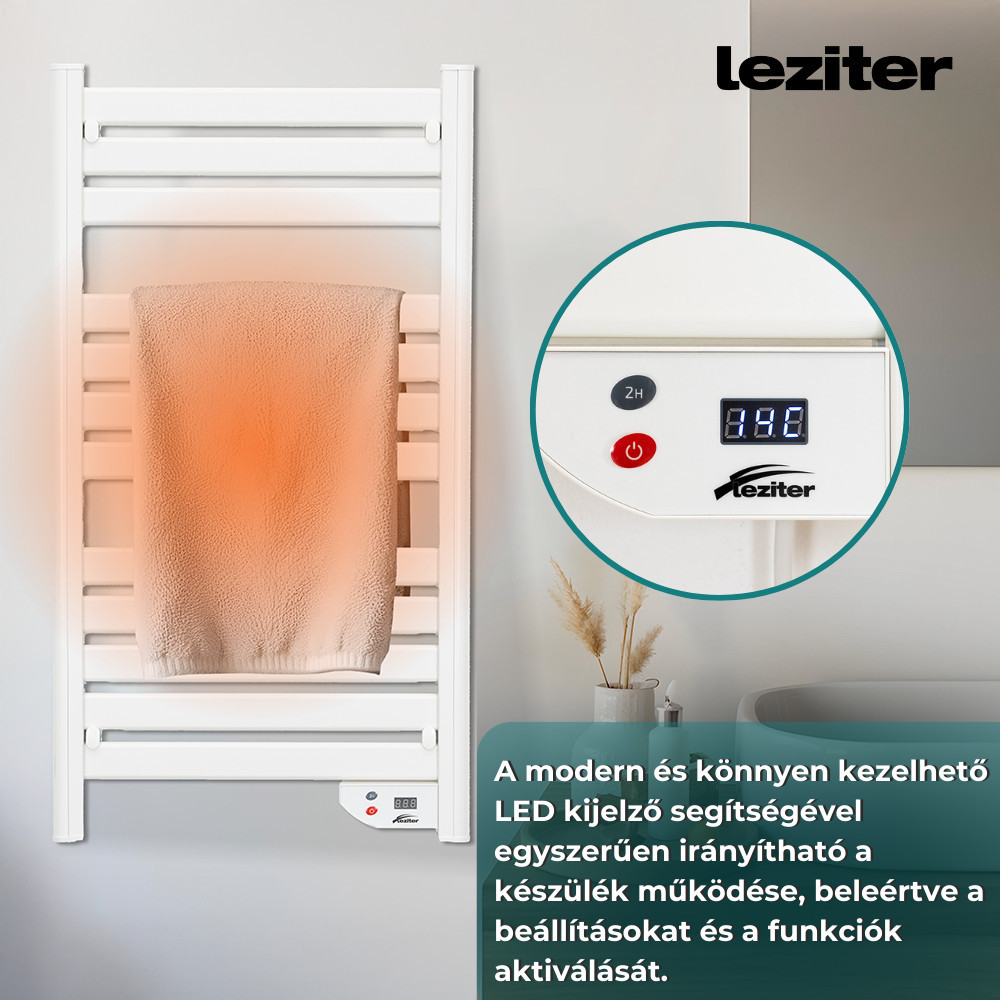 Leziter Radiator electric pentru prosoape 500W [4]