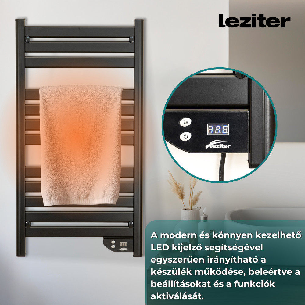 Leziter Radiator electric pentru prosoape 500W [4]