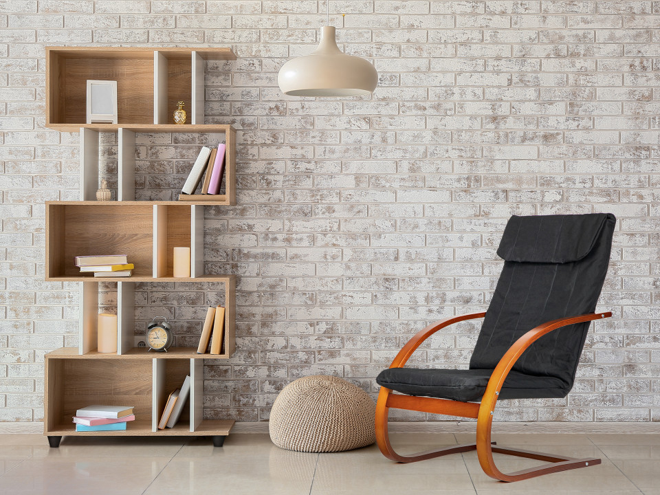 Homelux Scaun balansoar finlandez cu cadru din lemn hazel - negru [9]