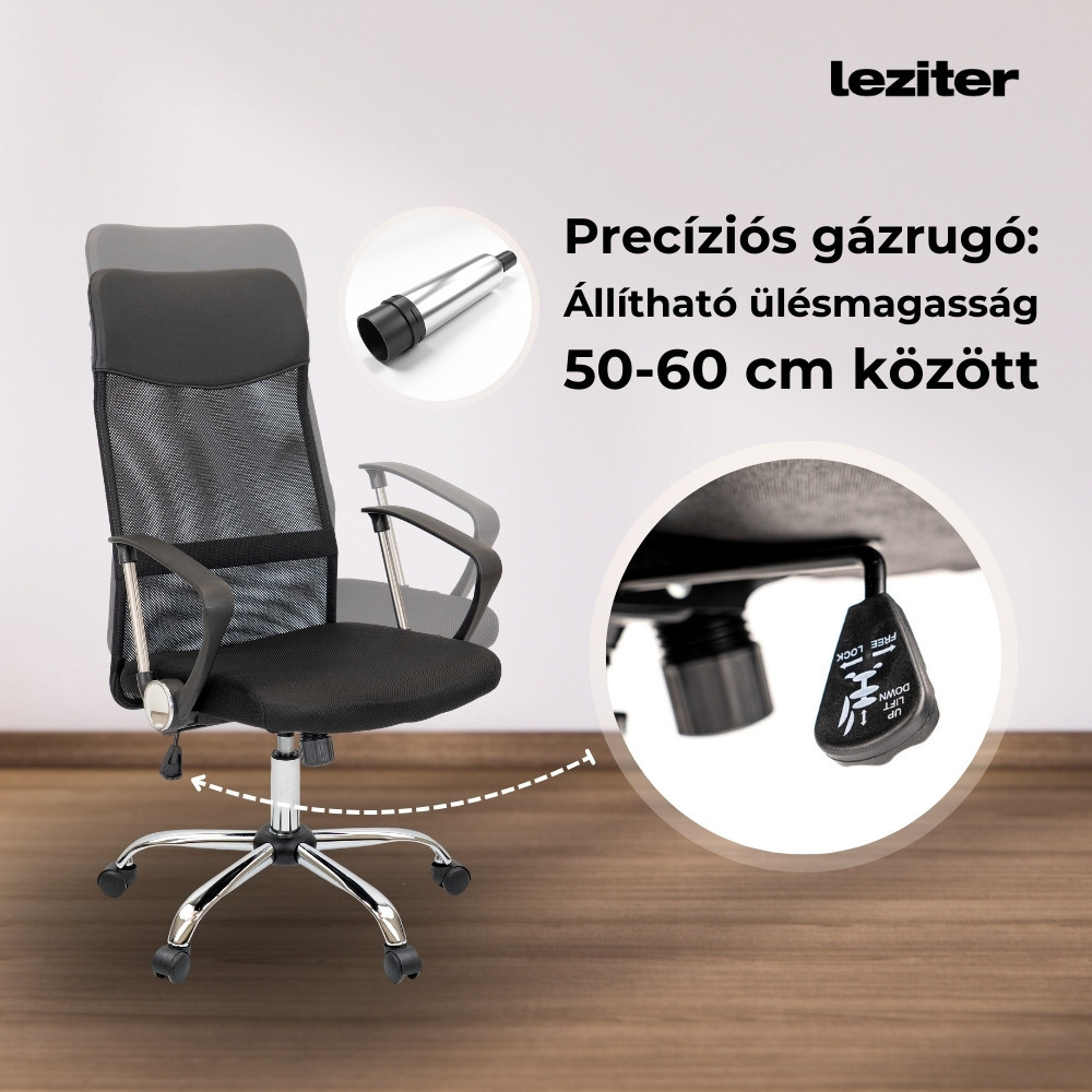 Leziter Scaun rotativ ergonomic de birou Fit [4]