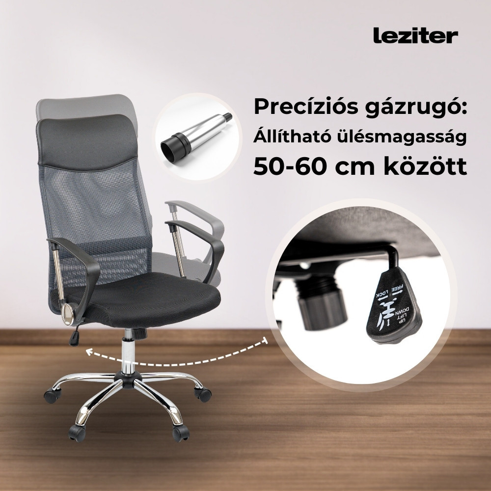 Leziter Scaun rotativ ergonomic de birou Fit [4]