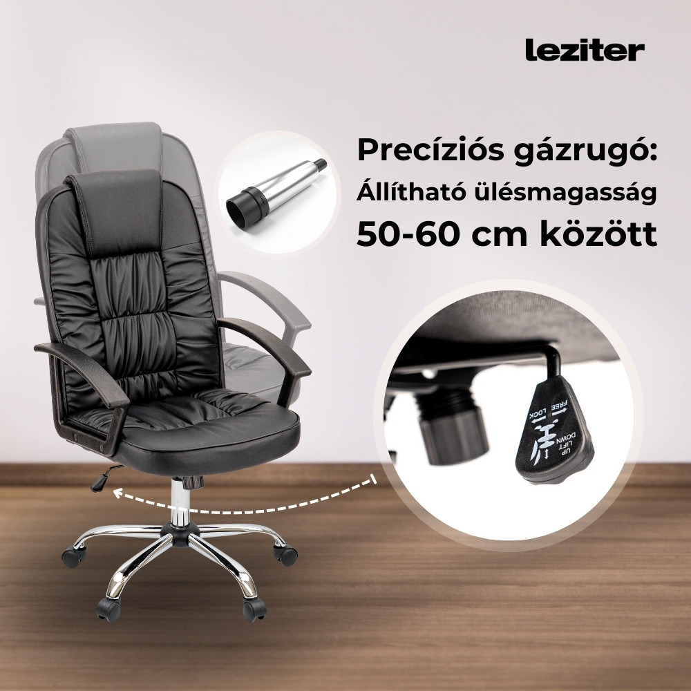 Leziter Scaun rotativ de birou Bristol [4]
