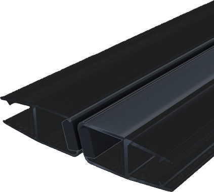 Profil cabină de duș - Kerra Încuietoare magnetică neagră UMAG 5 pentru ușile de duș Kerra