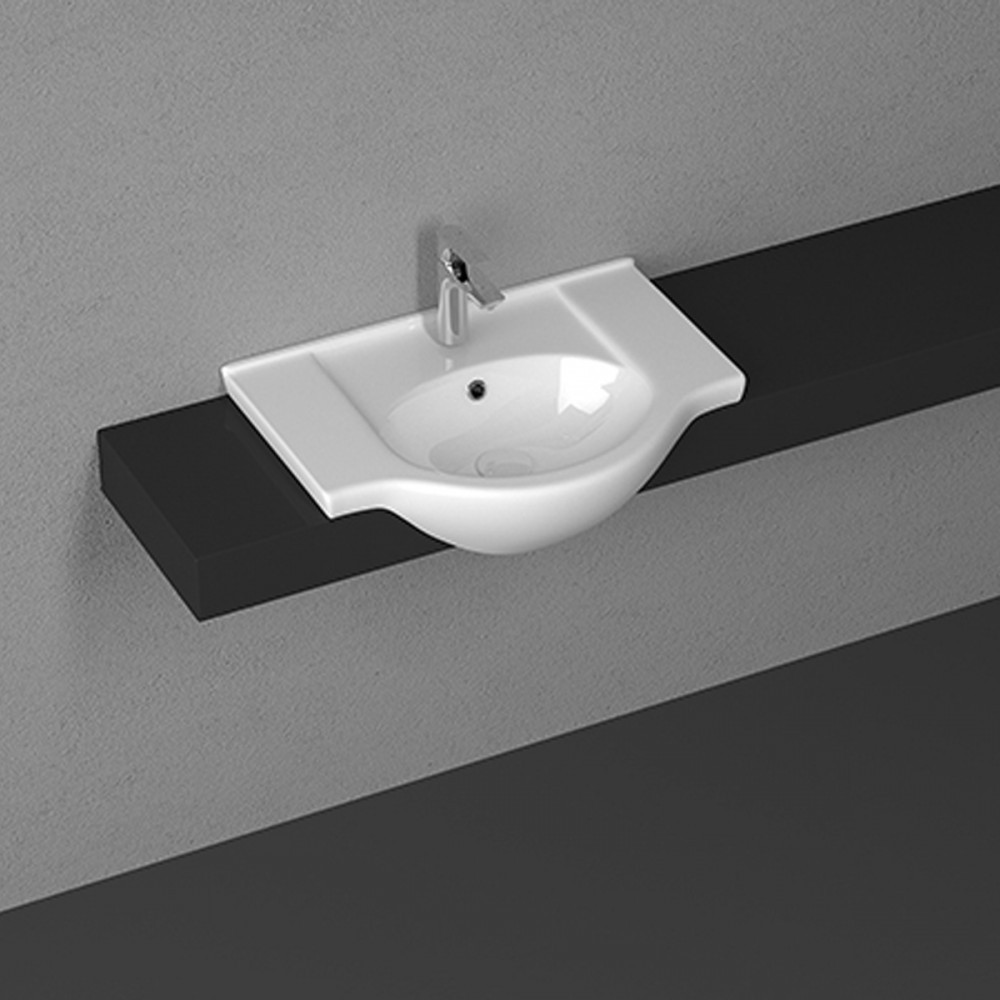 Leziter Lavoar ceramic cu aripi V65 65x43 cm [1]