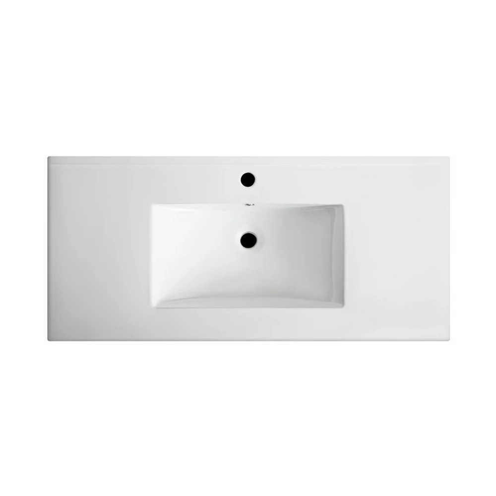 Leziter Lavoar cu design plat 18x100x46 cm [3]