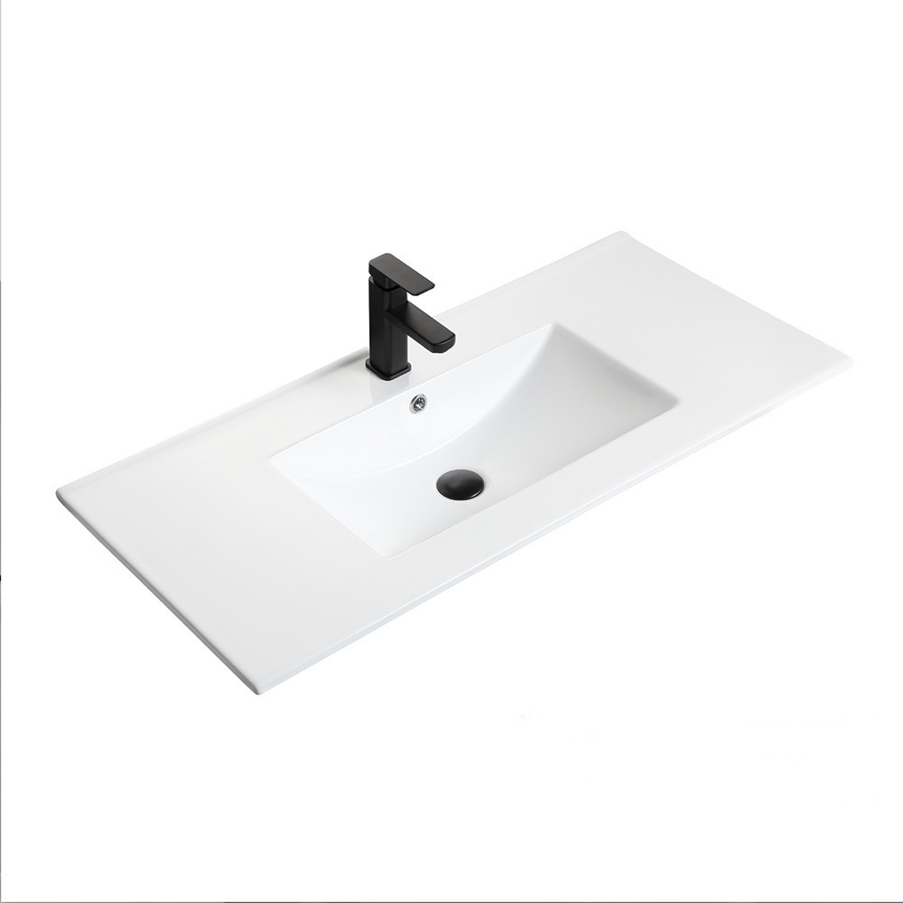 Leziter Lavoar cu 1 cuvă Flat Design 18x120x46 cm [1]