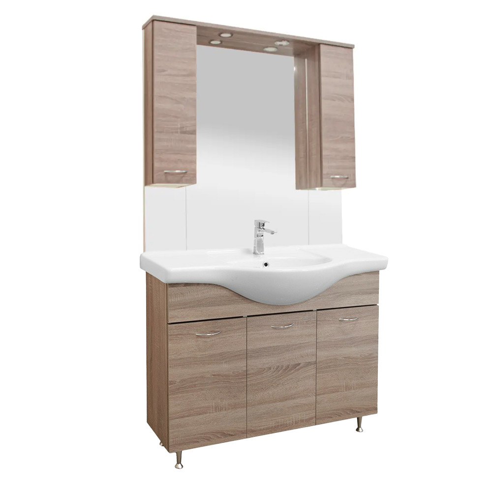 Set mobilier baie - Leziter Set mobilier baie Vanessa 105 completă
