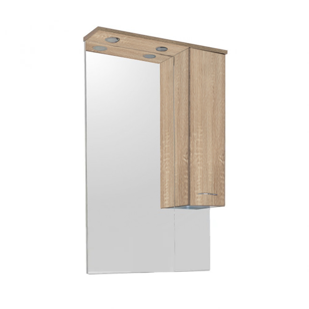 Produse temporar indisponibile - Leziter Dulap suspendat pentru baie Vanessa 65, stejar Sonoma