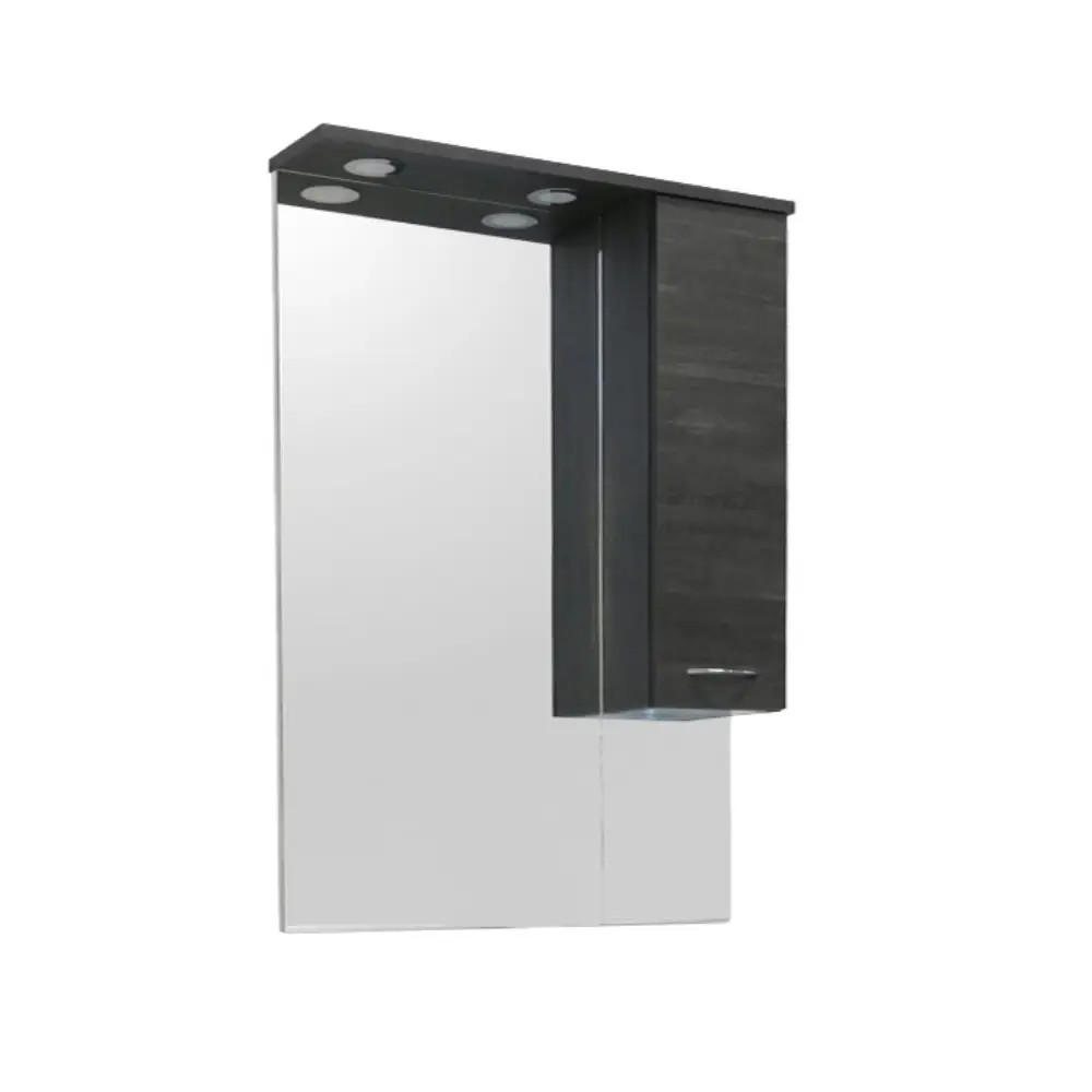 Produse temporar indisponibile - Leziter Dulap suspendat pentru baie Vanessa 75, stejar negru Freya