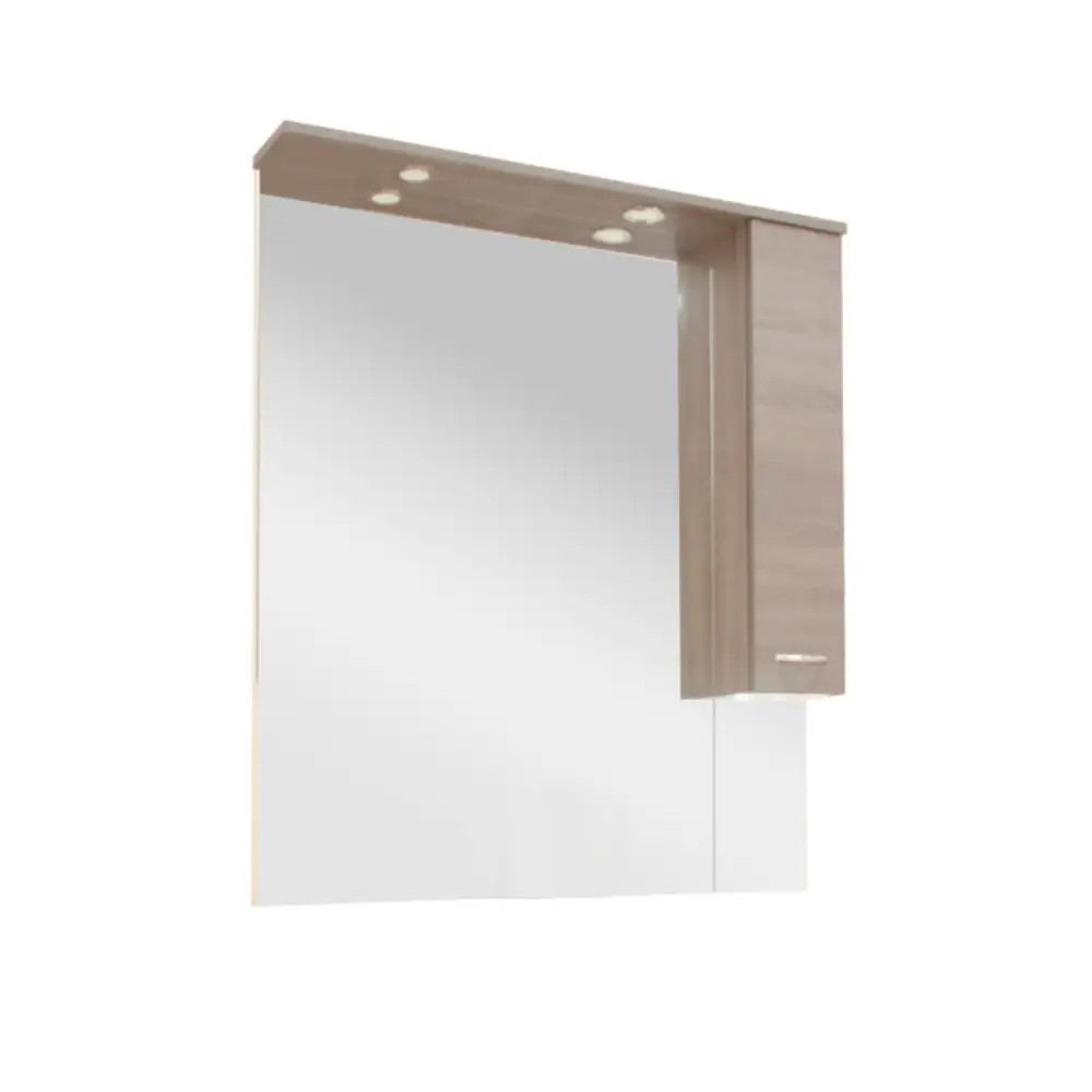 Produse temporar indisponibile - Leziter Dulap suspendat pentru baie Vanessa 85, lemn de ulm Rauna