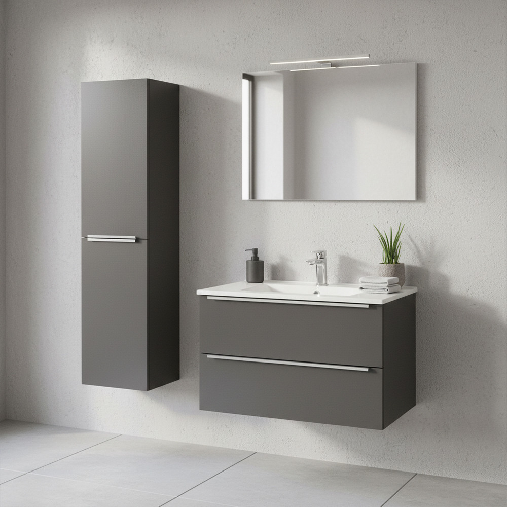 Leziter Dulap suspendat Vario Trim 35 antracit-antracit [1]