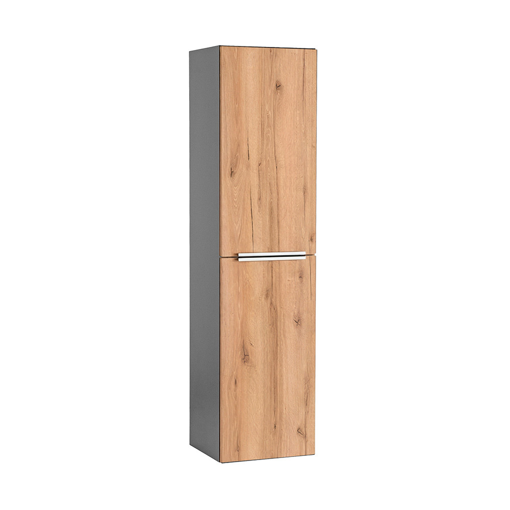 Baie - Leziter Dulap suspendat Vario Trim 35 stejar antracit