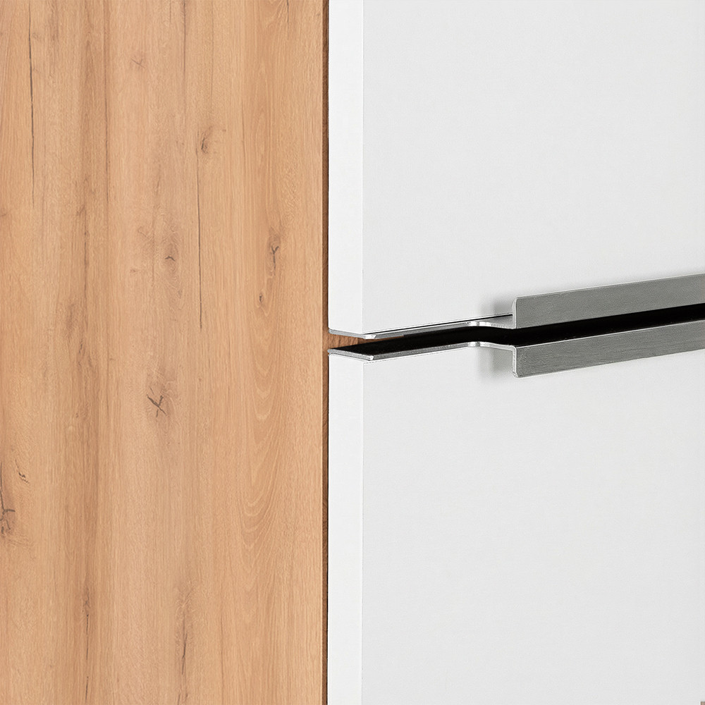 Leziter Dulap suspendat Vario Trim 35 stejar-alb [5]