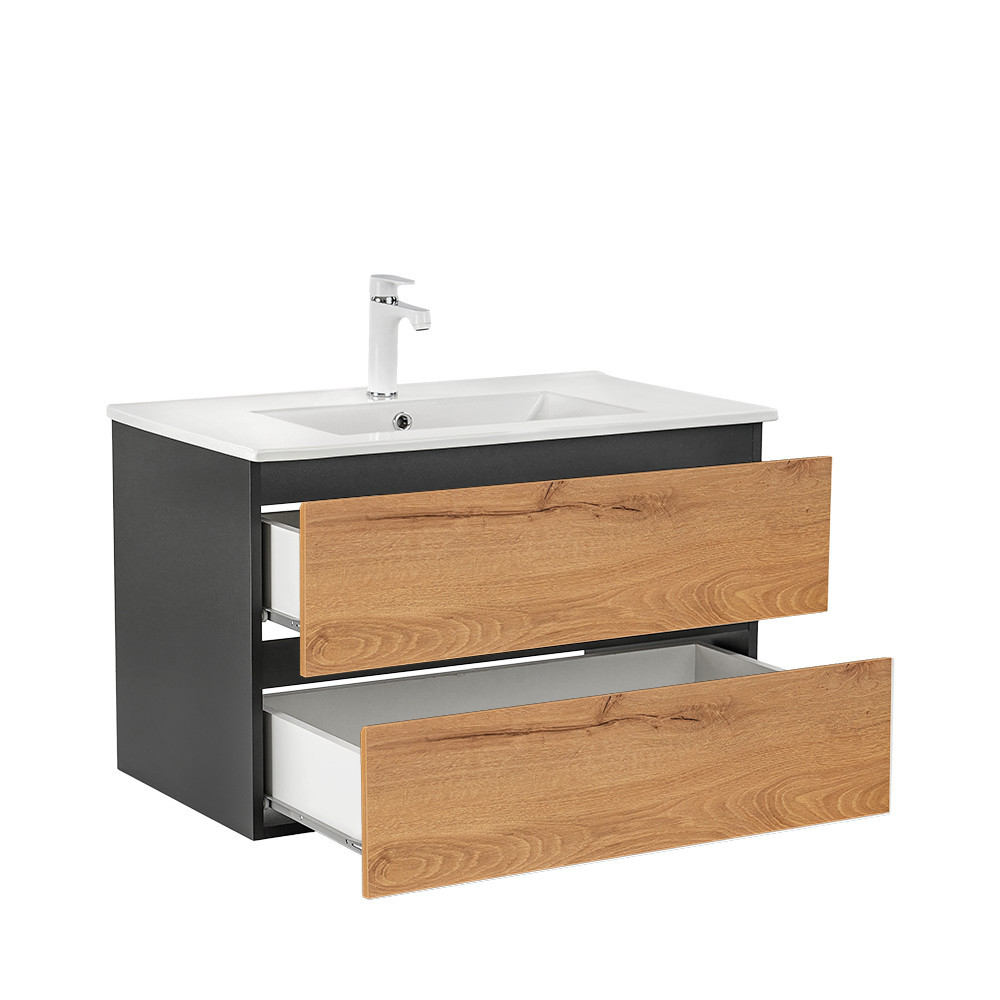 Leziter Dulap inferior Vario Forte 80 cu lavoar [4]