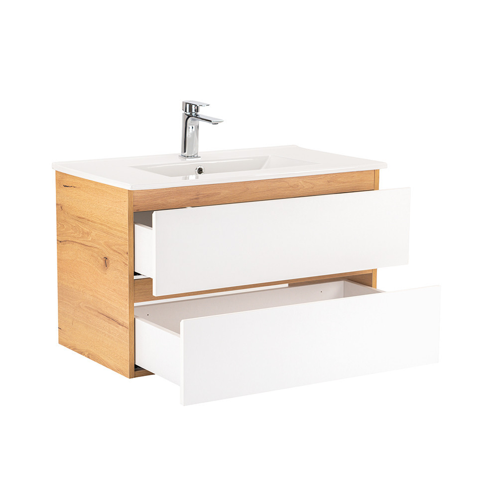 Leziter Dulap inferior Vario Forte 80 cu lavoar [4]