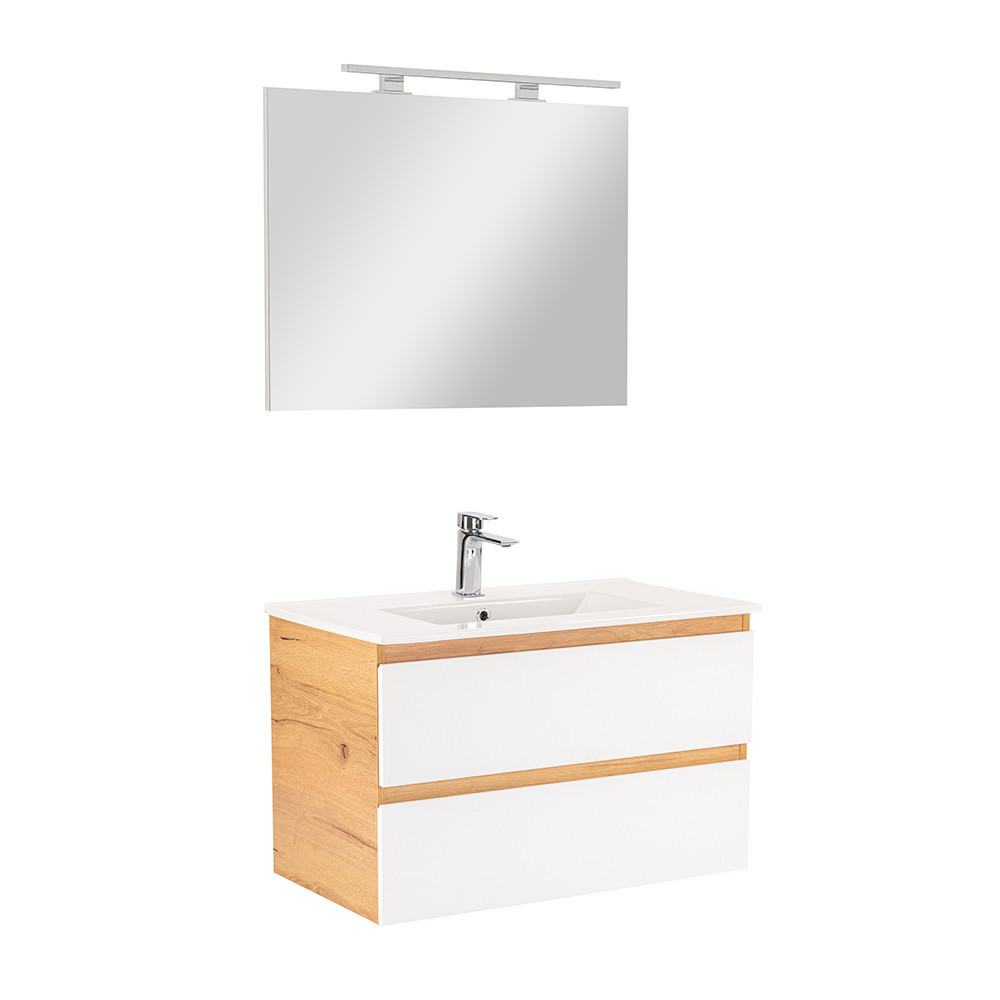 Baie - Leziter Set mobilier baie Vario Forte 80 complet