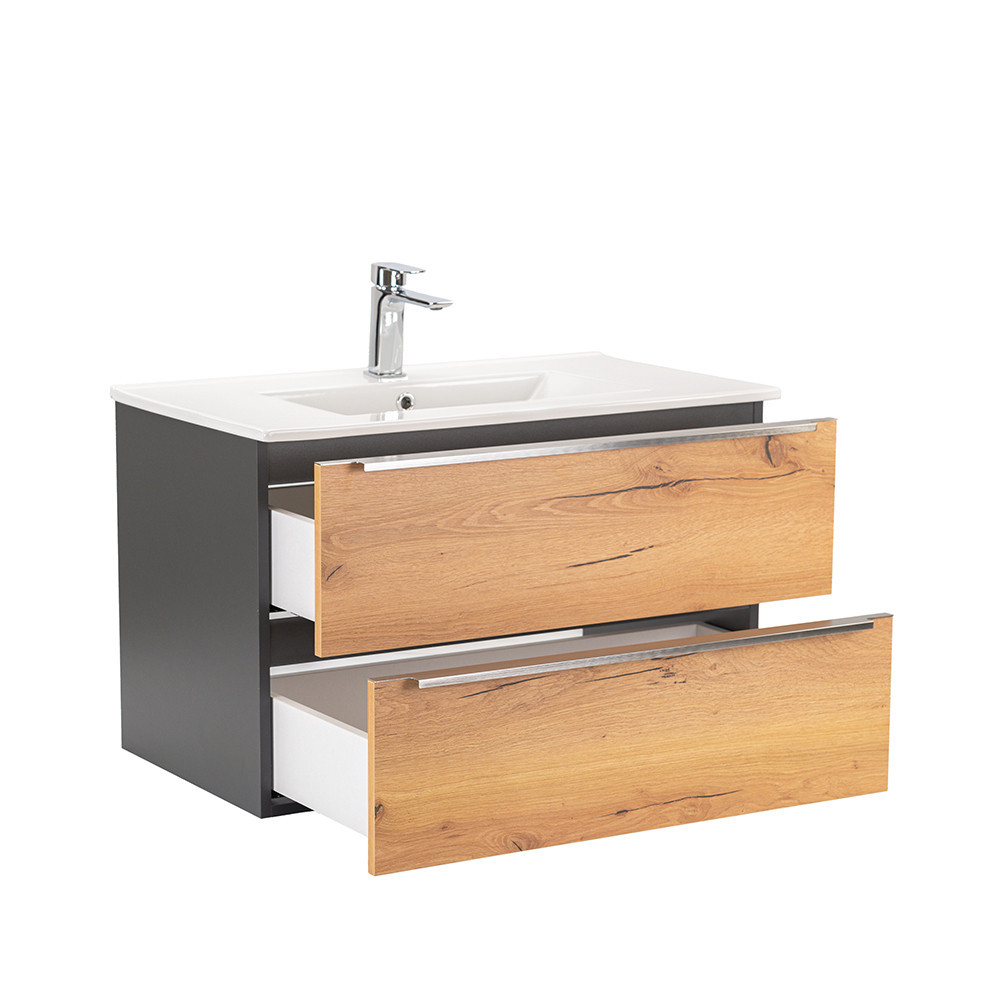 Leziter Dulap inferior Vario Trim 80 cu lavoar [4]