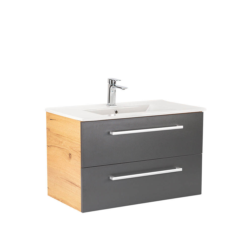 Mască lavoar - Leziter Dulap inferior Vario Clam 80 cu lavoar