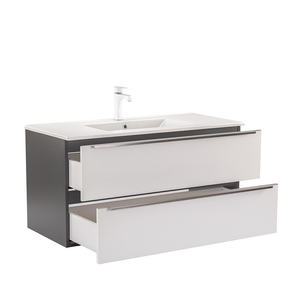 Leziter Dulap inferior Vario Trim 100 cu lavoar [4]