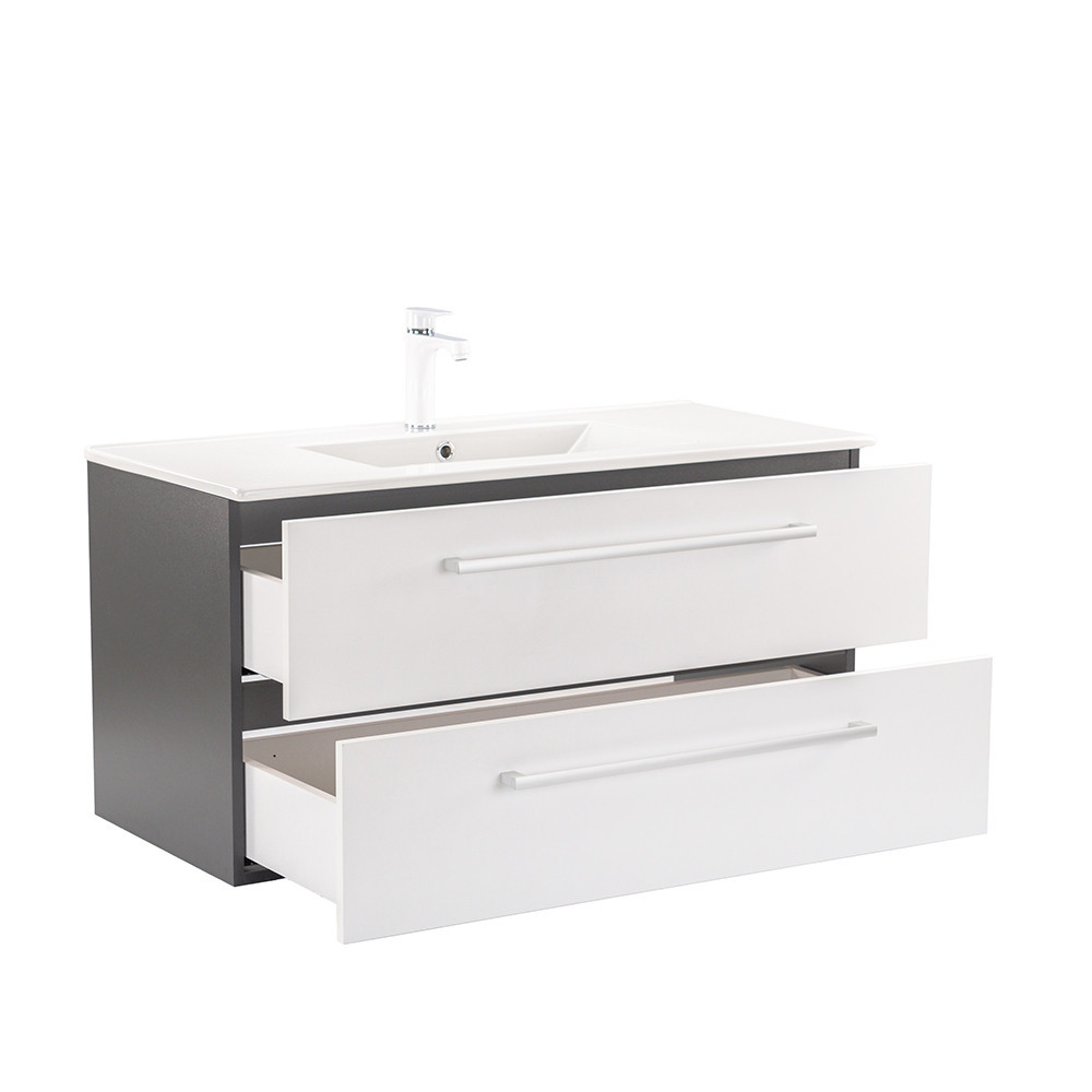 Leziter Dulap inferior Vario Clam 100 cu lavoar [4]