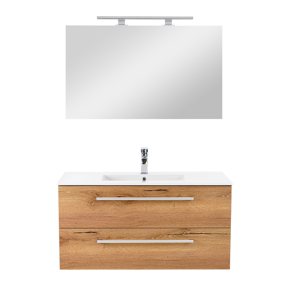 Leziter Set mobilier baie Vario Clam 100 complet [3]