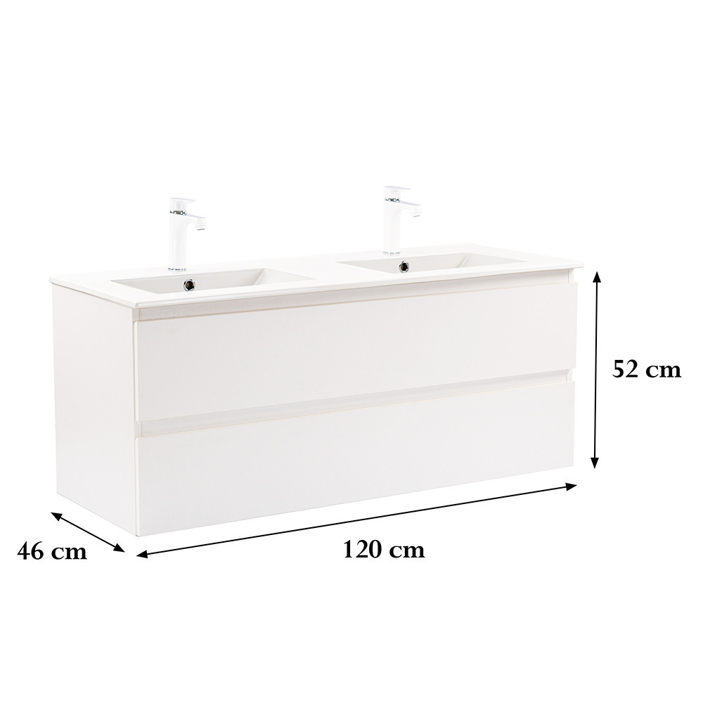 Leziter Dulap inferior Vario Forte 120 cu lavoar [2]