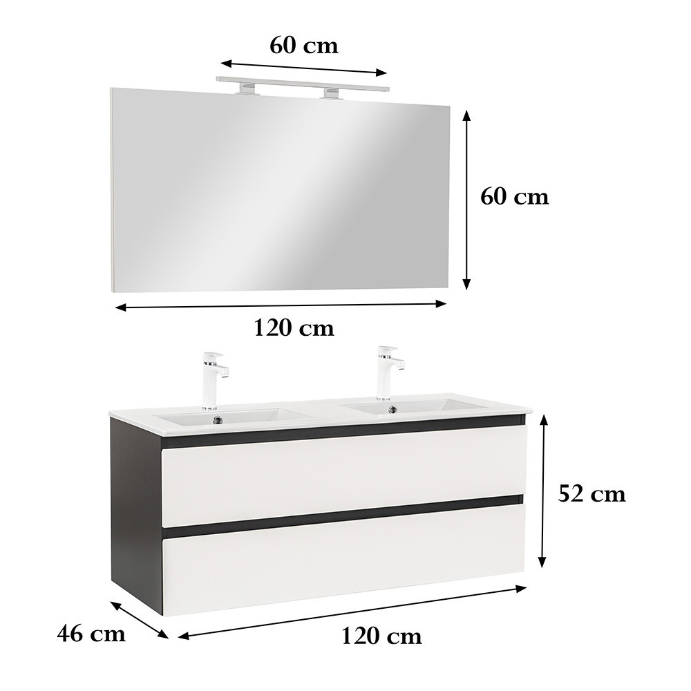 Leziter Set mobilier baie Vario Forte 120 complet [2]