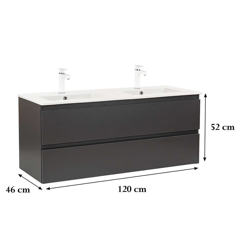 Leziter Dulap inferior Vario Forte 120 cu lavoar [2]