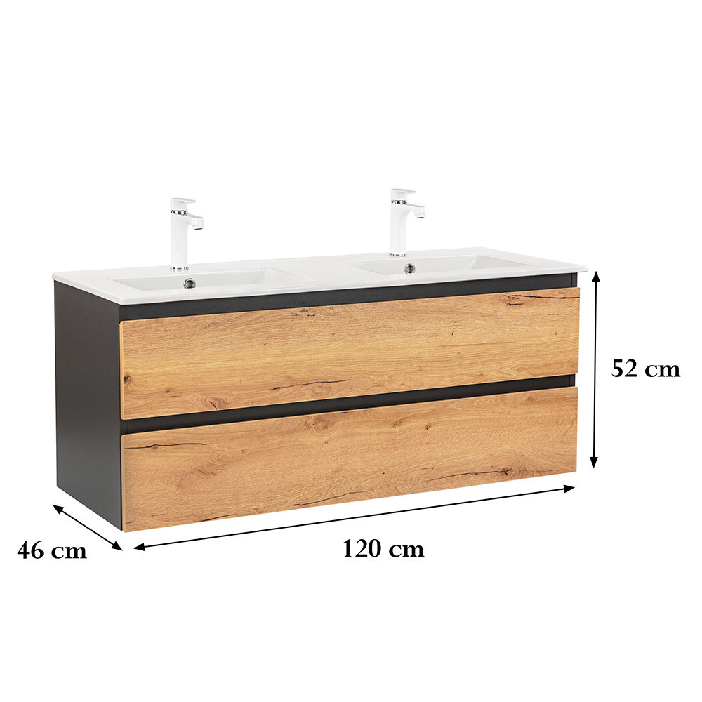 Leziter Dulap inferior Vario Forte 120 cu lavoar [2]