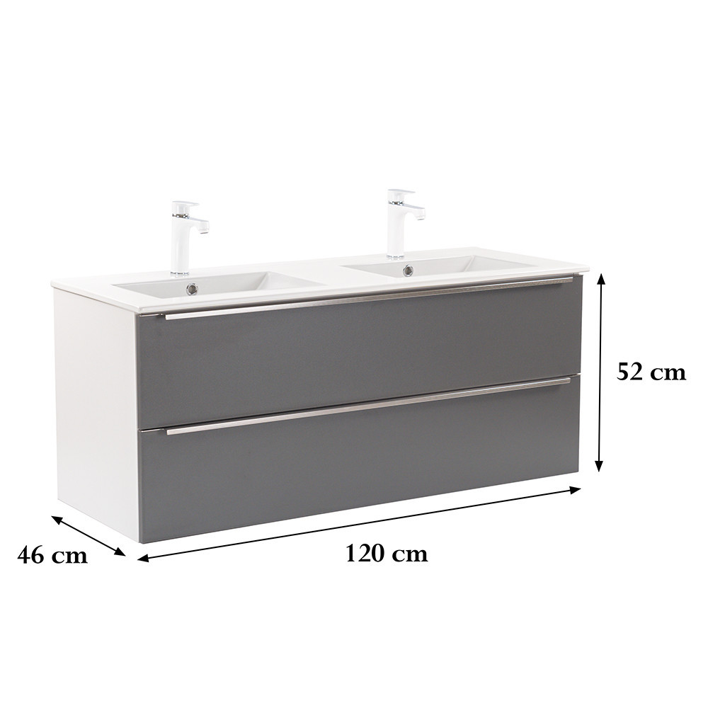 Leziter Dulap de bază Vario Trim 120 cu chiuvetă [2]