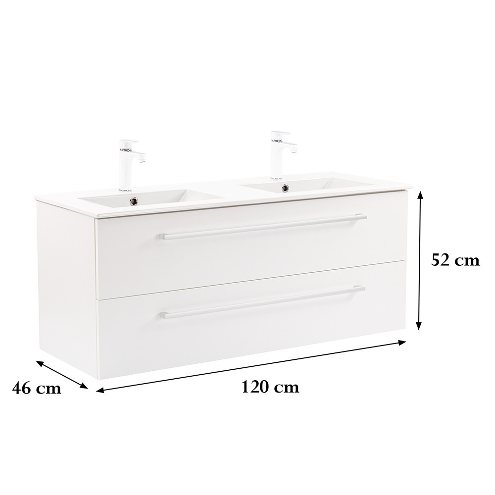 Leziter Dulap inferior Vario Clam 120 cu lavoar [2]