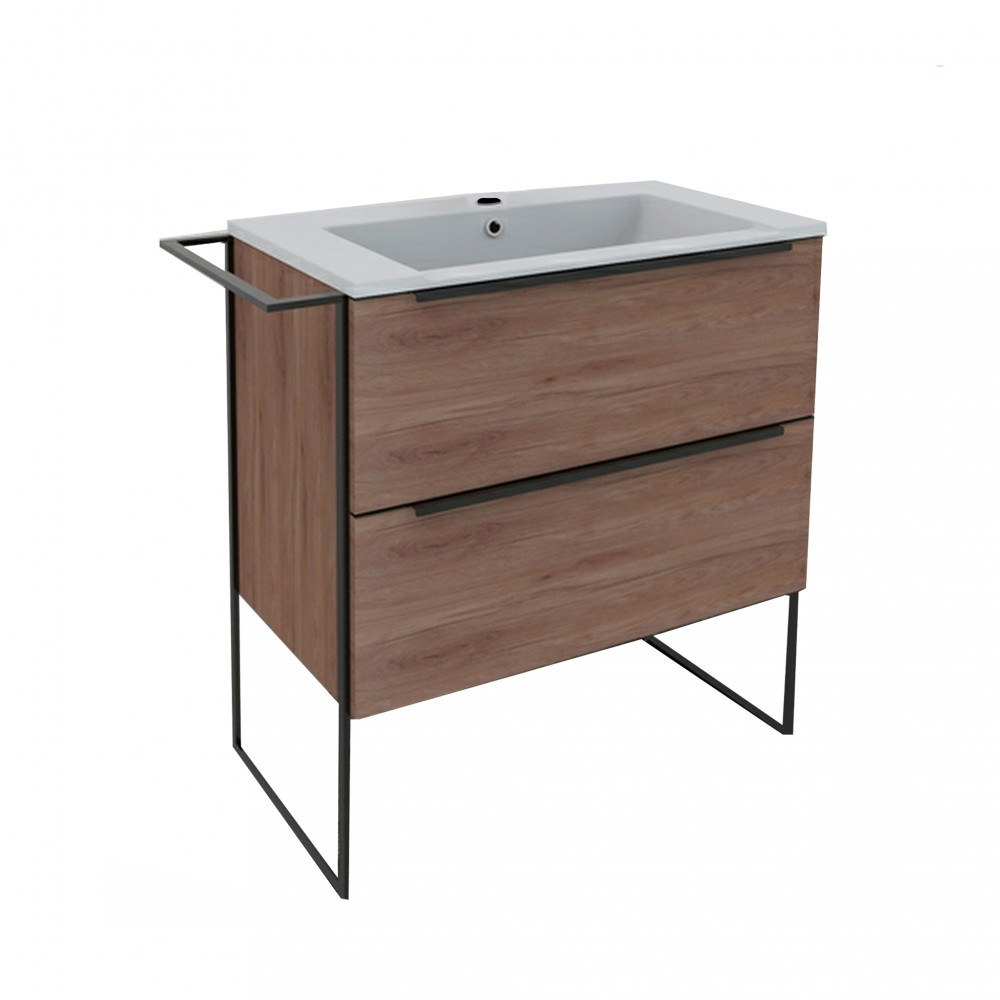 Mobilier baie - Wellis Unitate de toaletă Jersey cu 2 sertare fără chiuvetă