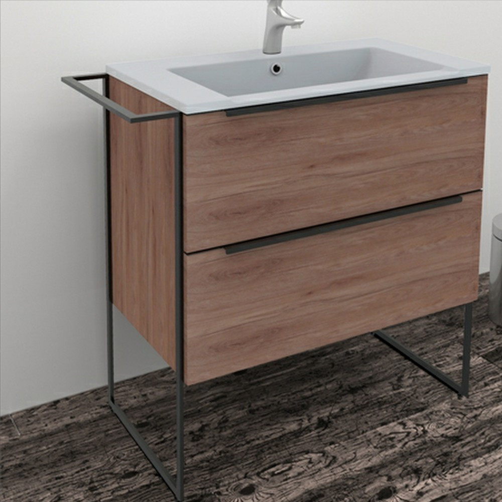 Wellis Unitate de toaletă Jersey cu 2 sertare fără chiuvetă [1]