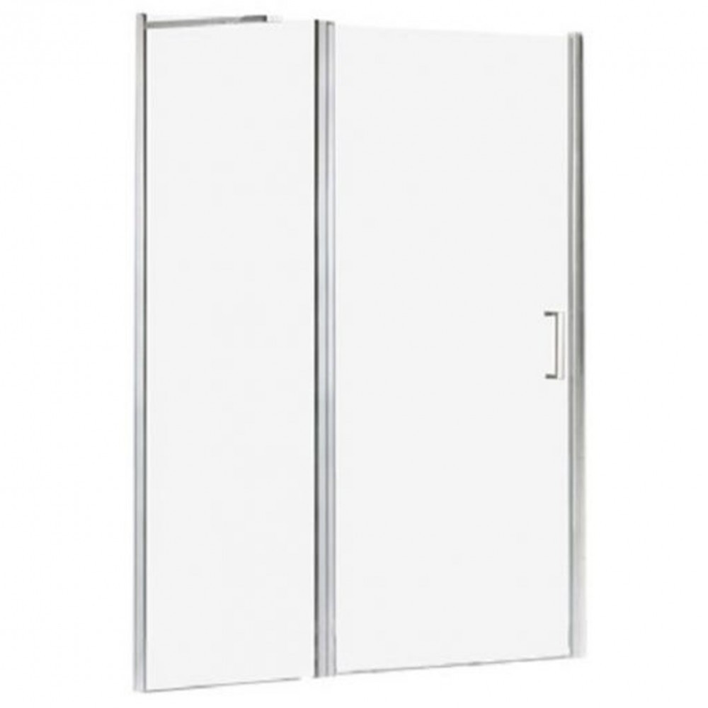 Ușă de duș - Wellis Ușă de duș batantă Pure 100x190 cm cu finisaj Easy Clean