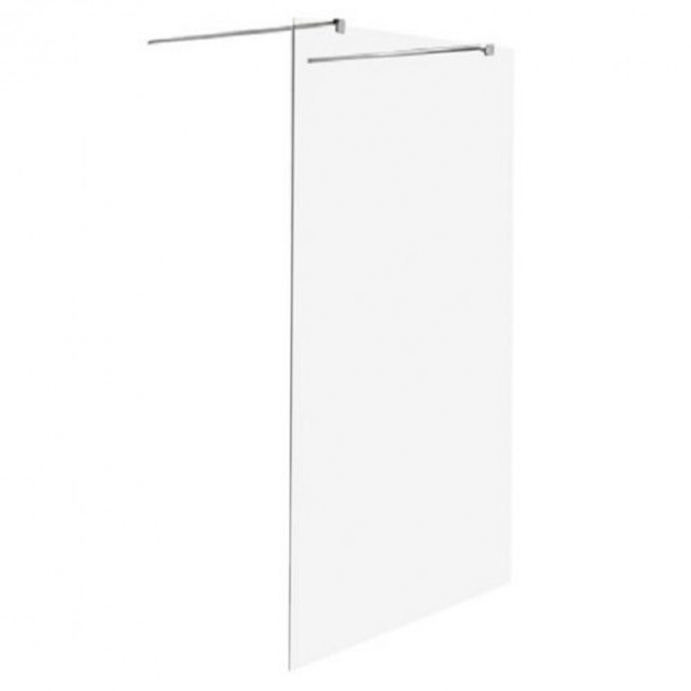 Perete de duș - Wellis Cabină de duș Astro 120x190 cm, tip walk-in, cu finisaj Easy Clean