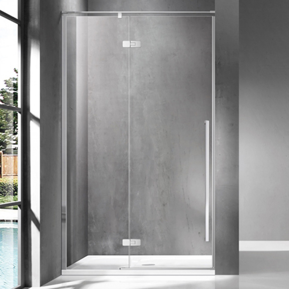 Wellis Cabină de duș Sorrento 100x200 cu balamale, stânga, cu finisaj Easy Clean [1]