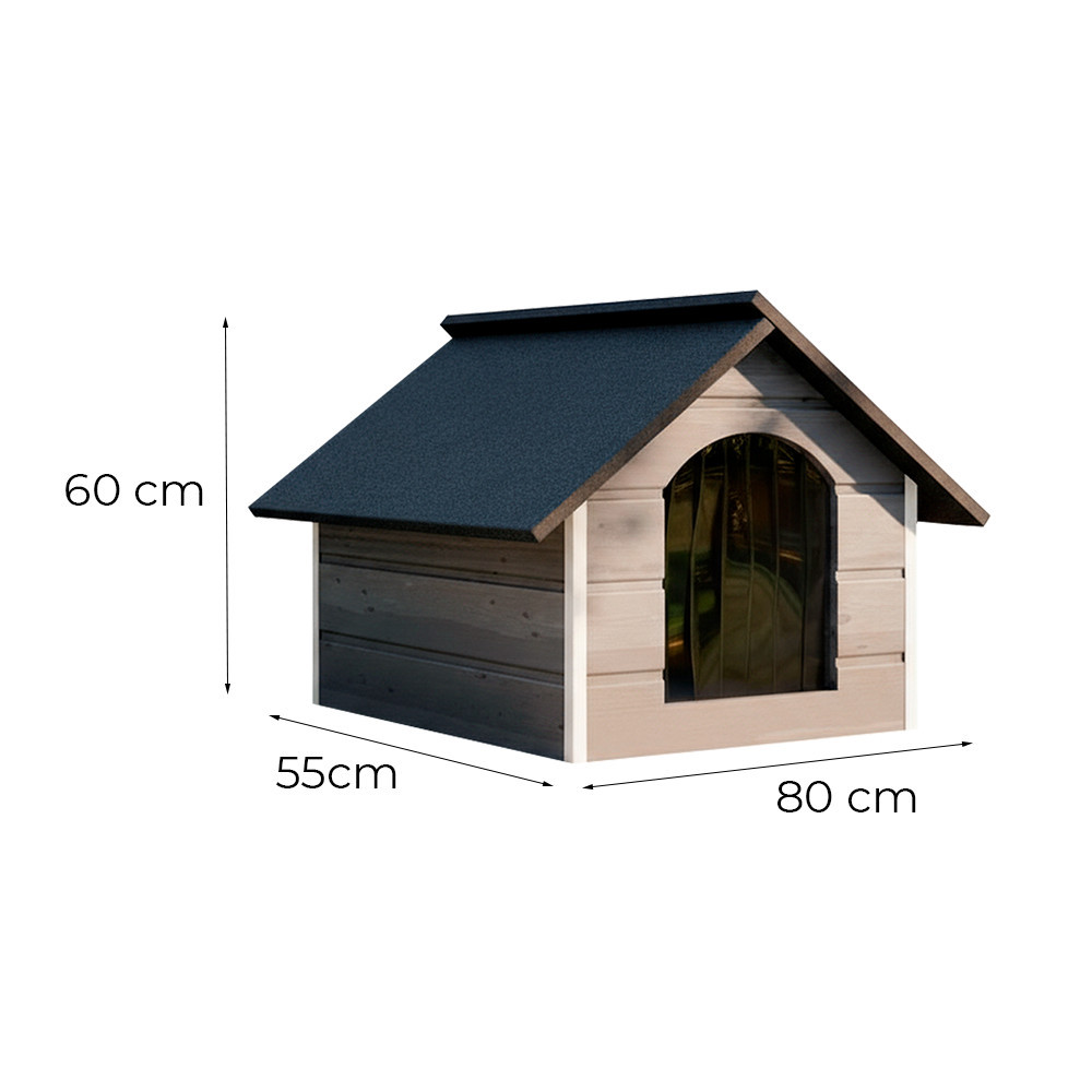 Leziter Doggie Premium izolat câine casa "L" [2]