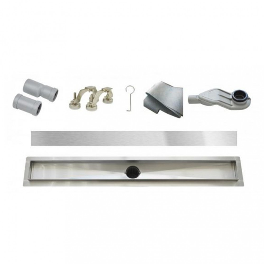 Wellis Scurgere de duș plată W-Drain [1]