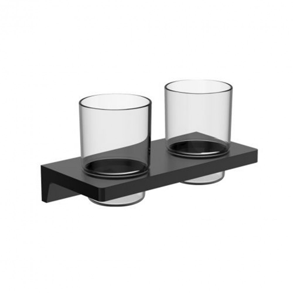 Accesorii baie - Wellis Suport de pahare Mamba dublu