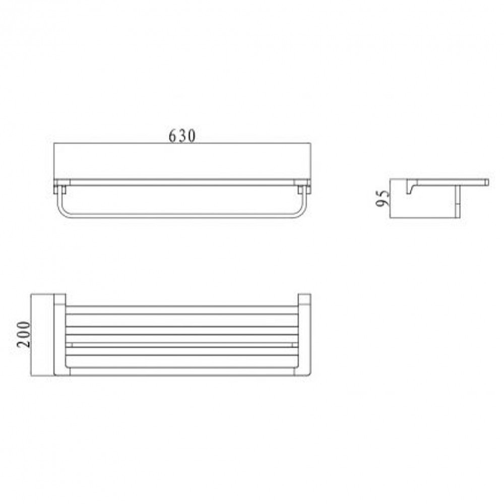 Wellis Suport pentru prosoape Mamba [1]