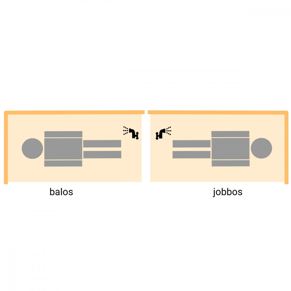 Wellis Malawi E-Max 170, fără robinet, dreapta [4]