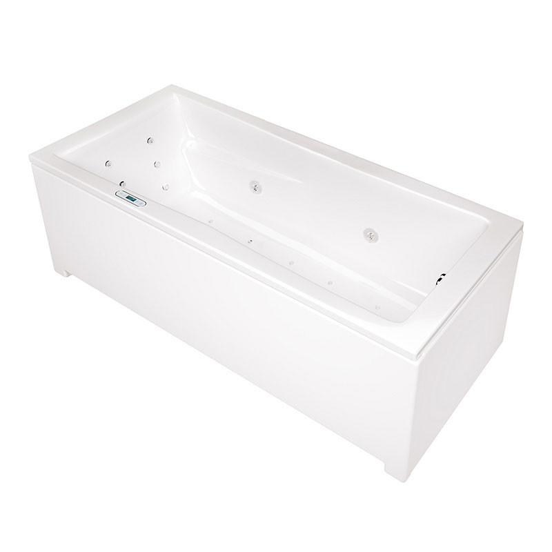 Cadă cu hidromasaj - Wellis Huron E-Drive 180 fără robinet dreapta