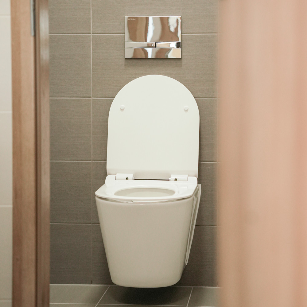 Leziter Toaletă Ride montată pe perete, fără ramă, cu capac cu închidere silențioasă [5]