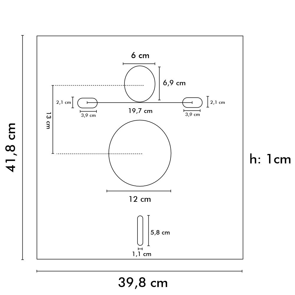 Leziter Izolare fonică pentru toaletă și bideu montate pe perete 39x42x1 cm [4]