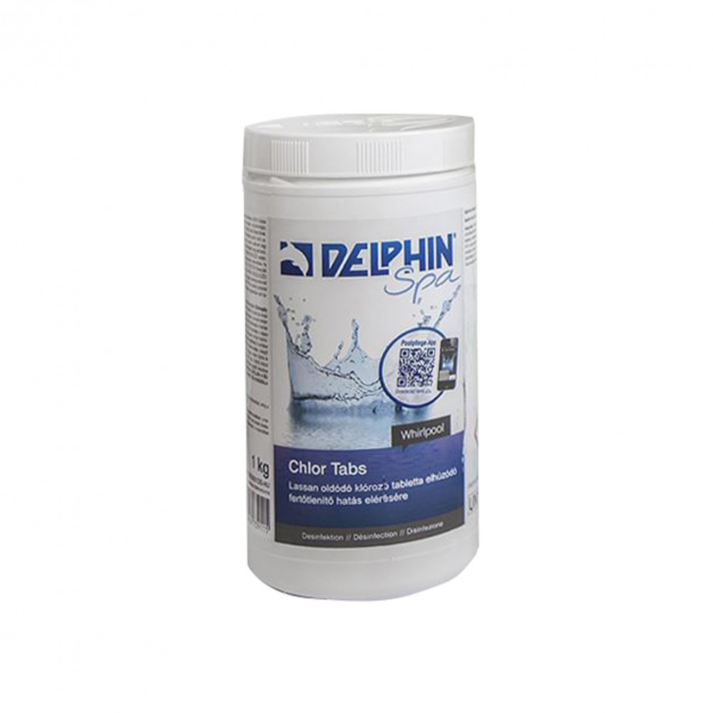 Produse chimice piscină - Wellis Tablete de clor cu dizolvare lentă 1 kg (20 g/tabletă)