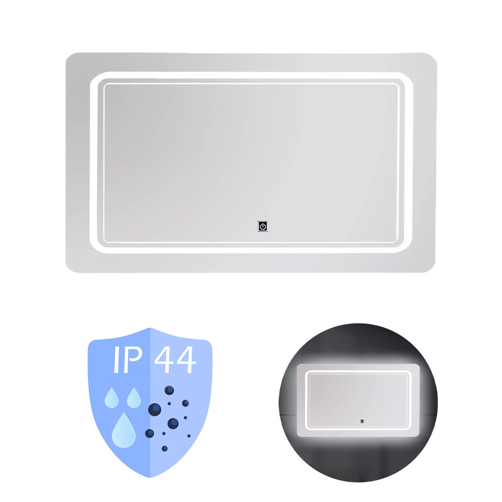 Oglindă de baie - Leziter Oglindă Vid 100 cu iluminare LED