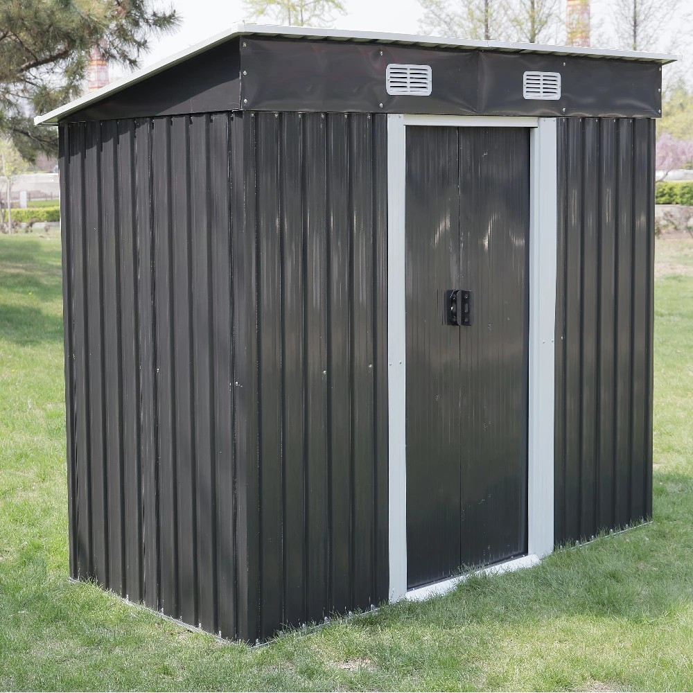 Leziter Șopron de depozitare a uneltelor de grădină Nebraska 4x8 [3]