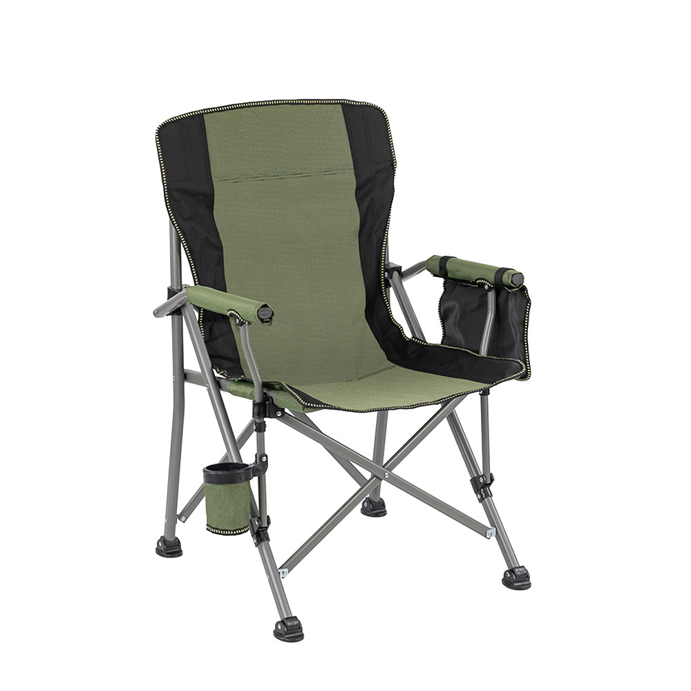 Scaun de pescuit, pat - Leziter Leziter Fotoliu confort cu suport pentru pahare verde